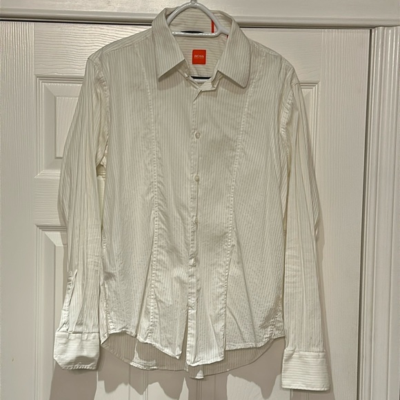 Hugo Boss Orange Label Mens Dress Shirt Size L - Picture 1 of 5